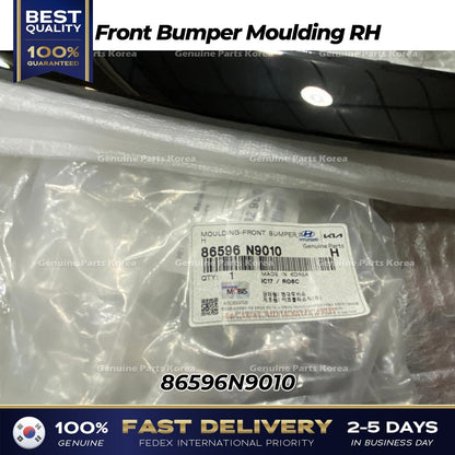 Genuine Front Bumper Moulding RH 86596N9010 for Hyundai Tucson