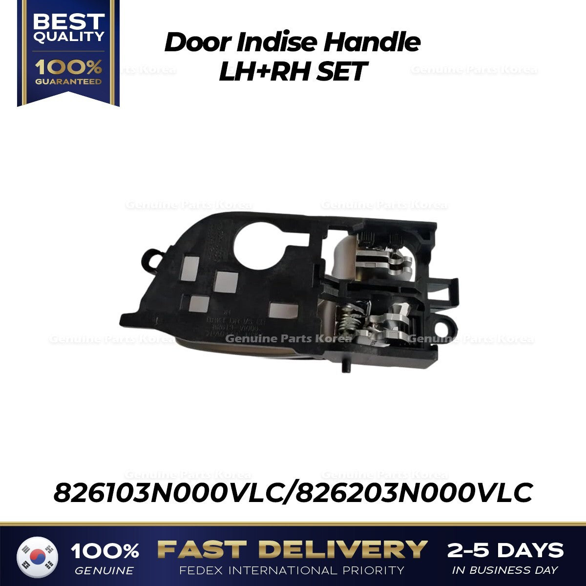Genuine Door Indise Handle LH RH SET for Hyundai Equus