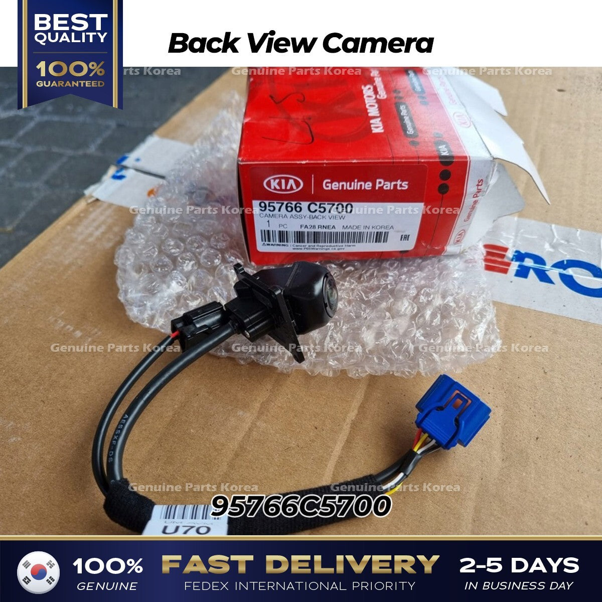 Genuine Back View Camera 95766C5700 for Kia Sorento