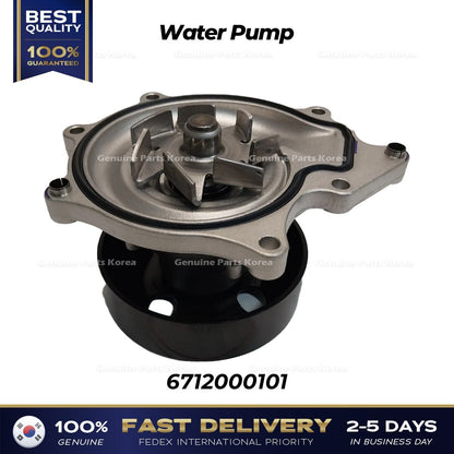 Genuine Water Pump 6712000101 for Ssangyong Korando Rexton