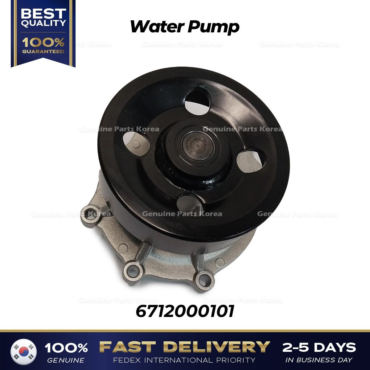 Genuine Water Pump 6712000101 for Ssangyong Korando Rexton