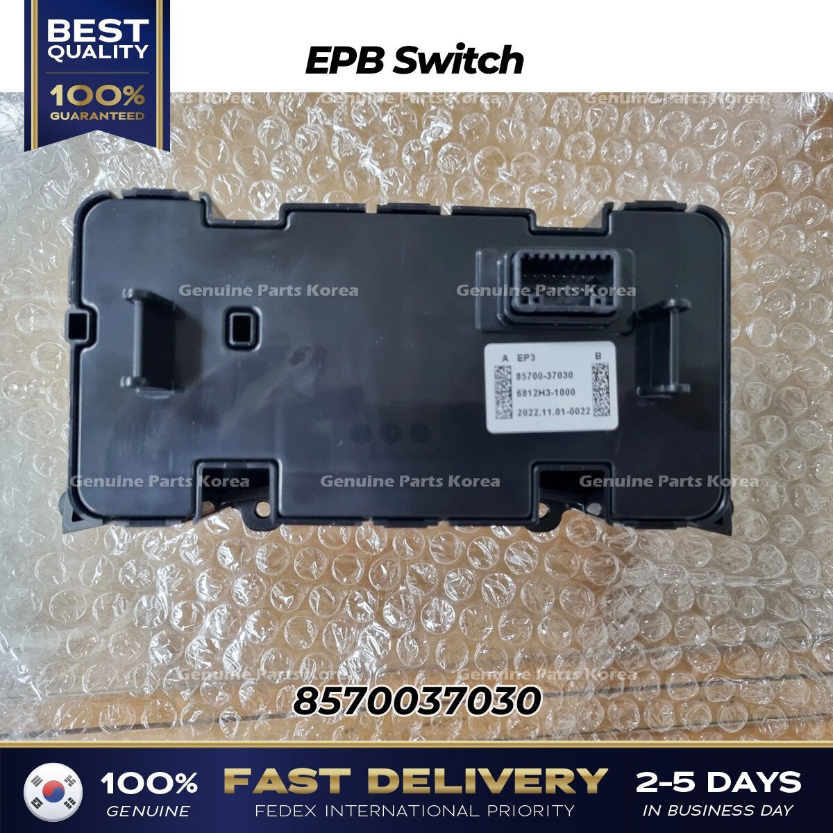 Genuine EPB Switch 8570037030 for Ssangyong Korando