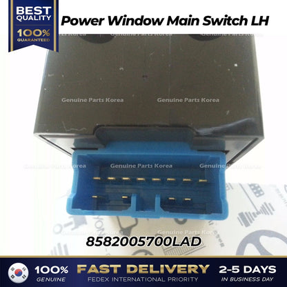 Genuine Power Window Main Switch LH 8582005700LAD for Ssangyong Musso