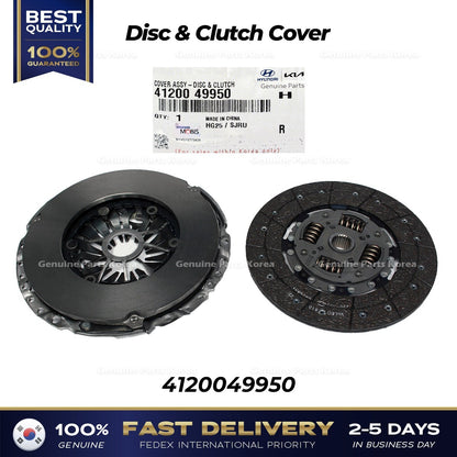 Genuine Disc & Clutch Cover 4120049950 for Hyundai H1 Grand Starex