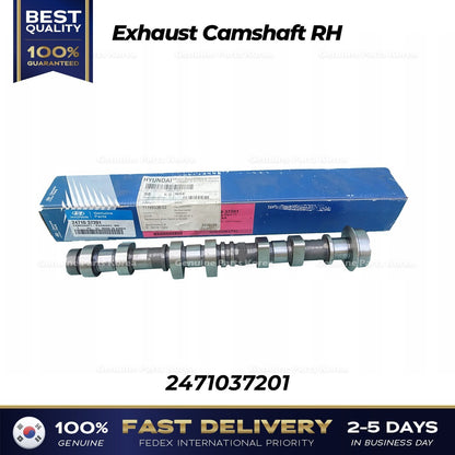 Genuine Exhaust Camshaft RH 2471037201 for Hyundai Santa Fe Kia Optima
