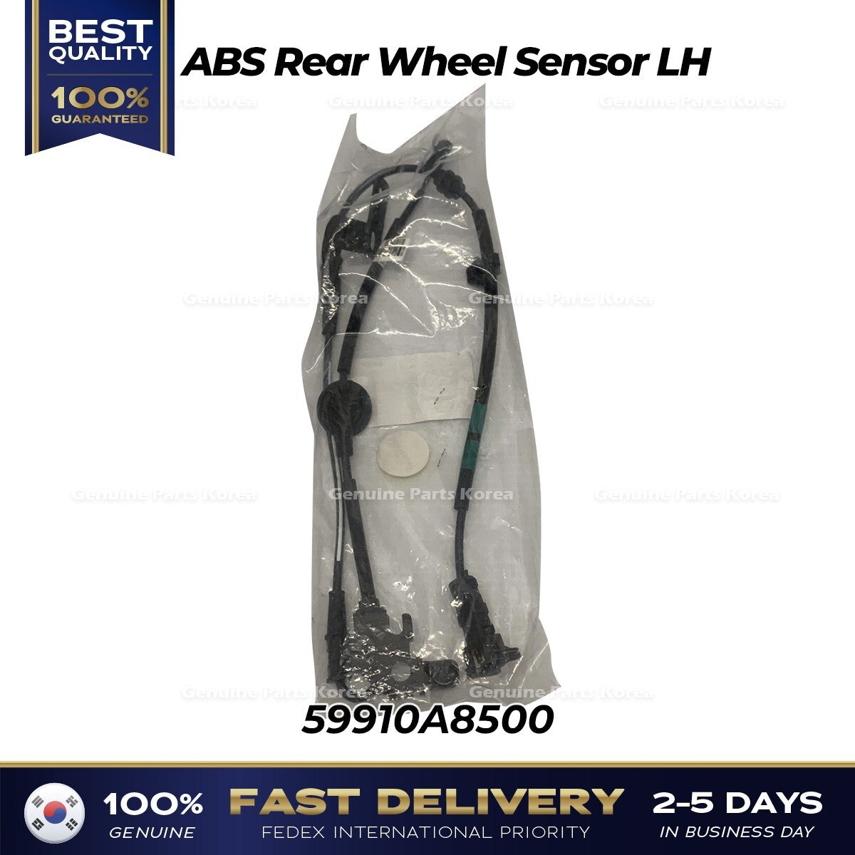 Genuine ABS Rear Wheel Sensor LH 59910A8500 for Kia Optima Hybrid