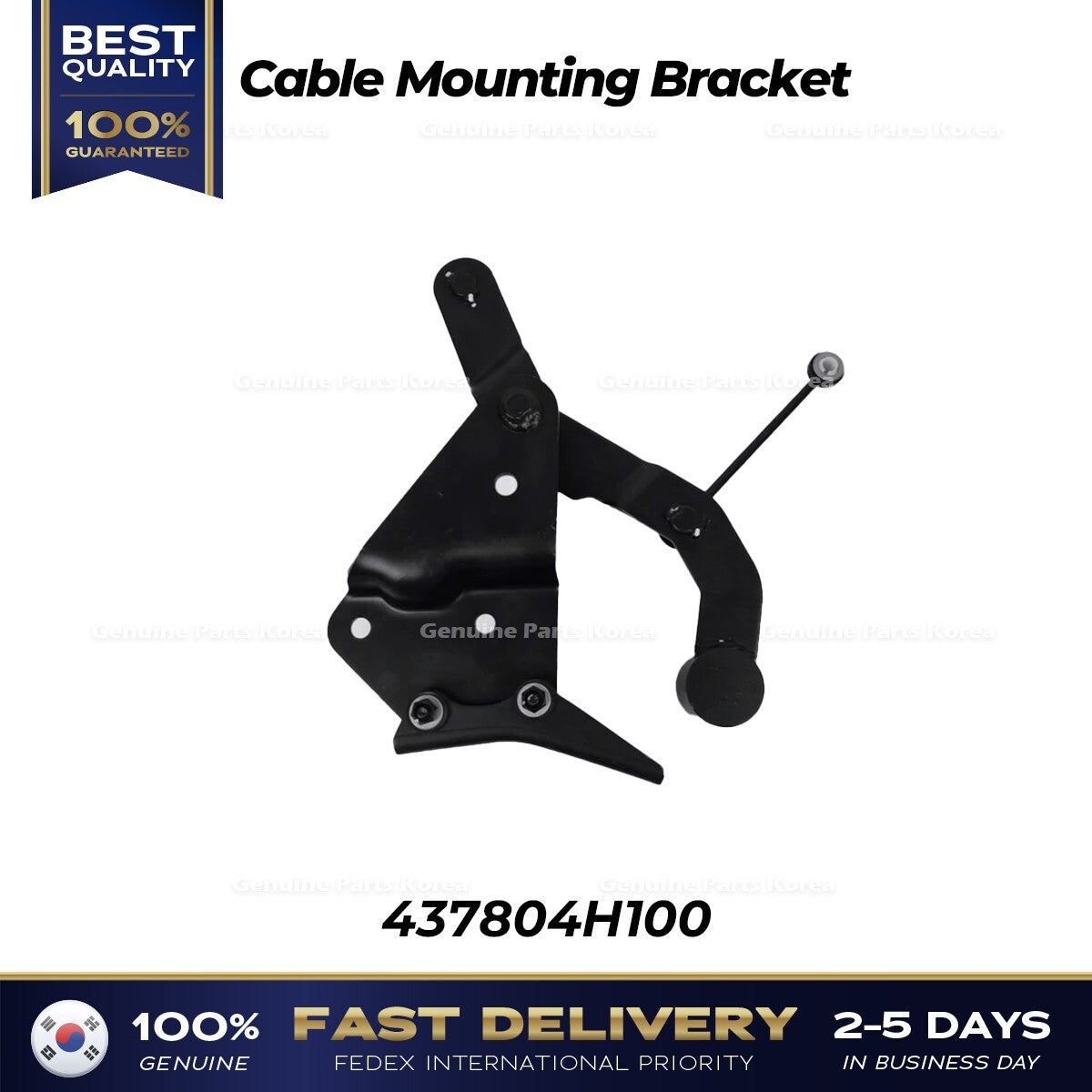 Genuine Cable Mounting Bracket 437804H100 for Hyundai H1 Grand Starex