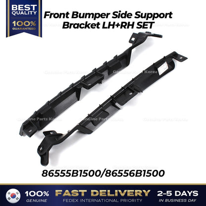 Genuine Front Bumper Side Support Bracket LH RH SET for Hyundai Genesis G80