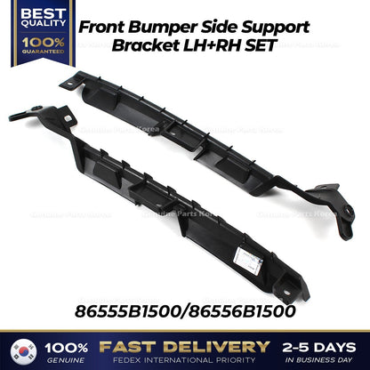 Genuine Front Bumper Side Support Bracket LH RH SET for Hyundai Genesis G80