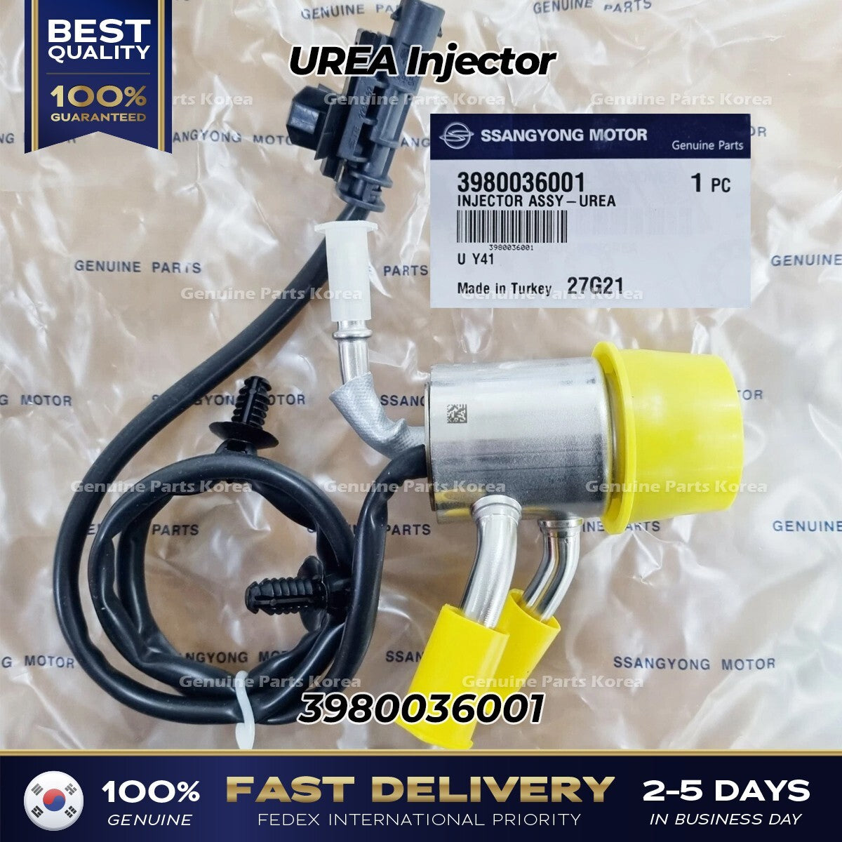 Genuine UREA Injector 3980036001 for Ssangyong Rexton G4