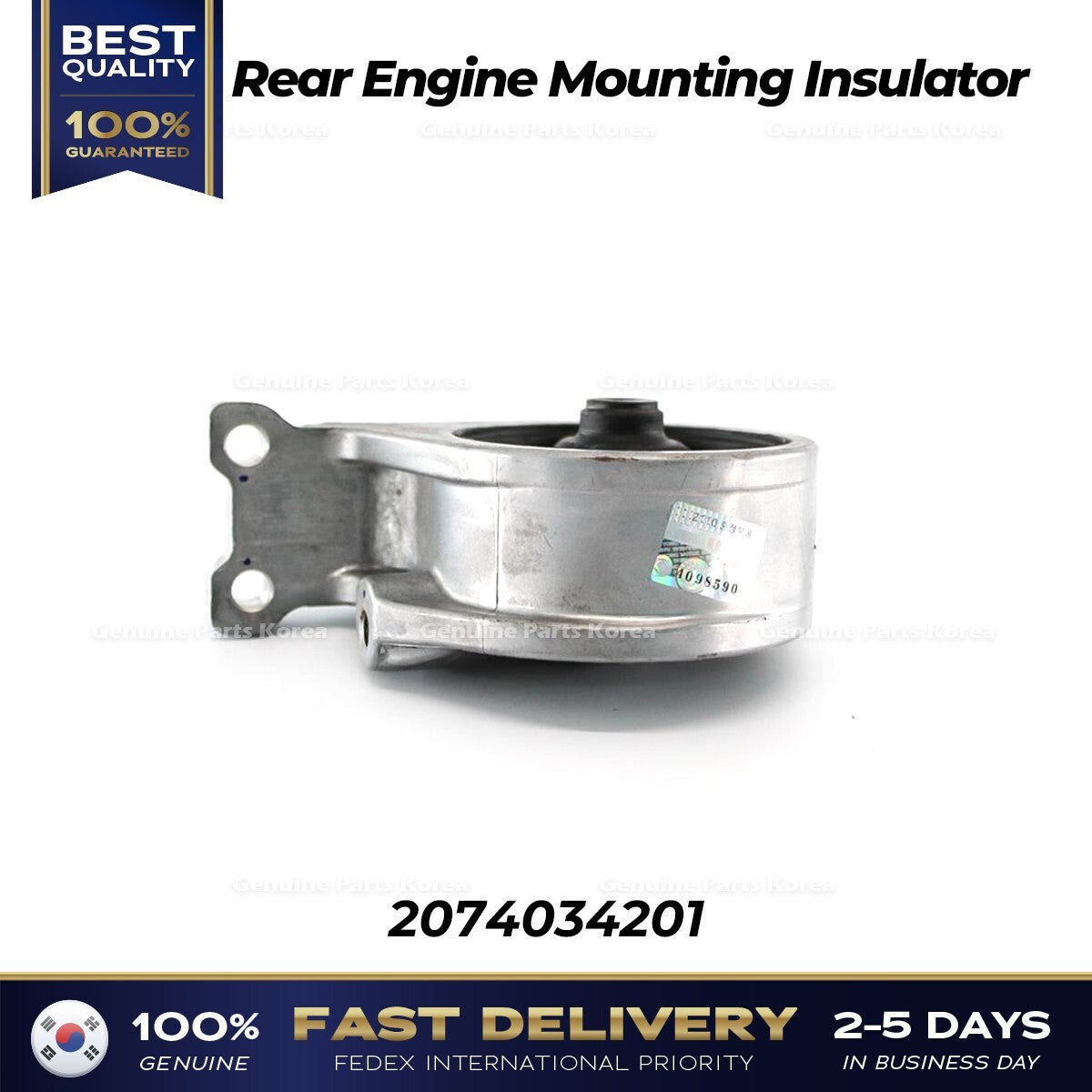Genuine Rear Engine Mounting Insulator 2074034201 for Ssangyong Korando C
