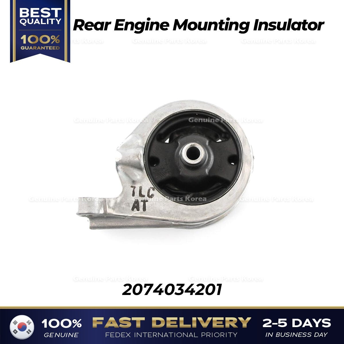 Genuine Rear Engine Mounting Insulator 2074034201 for Ssangyong Korando C