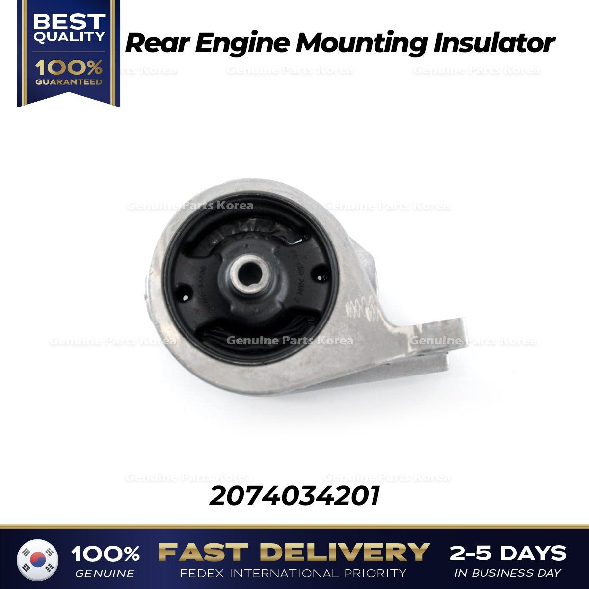 Genuine Rear Engine Mounting Insulator 2074034201 for Ssangyong Korando C