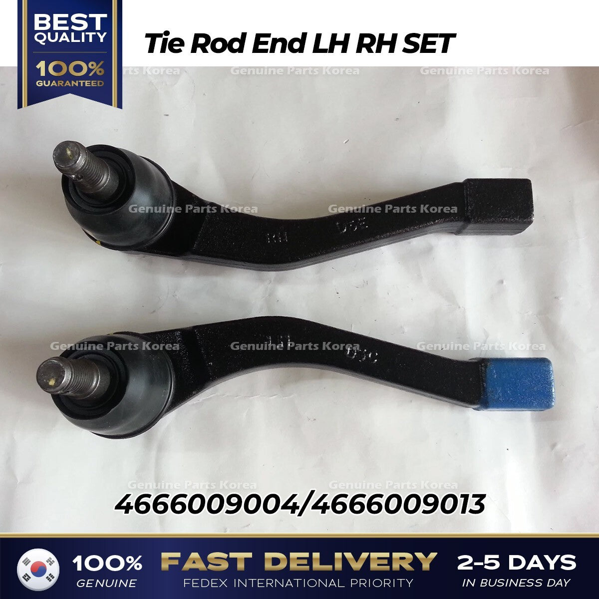 Genuine Tie Rod End LH RH SET 4666009004 4666009013 for Ssangyong Actyon