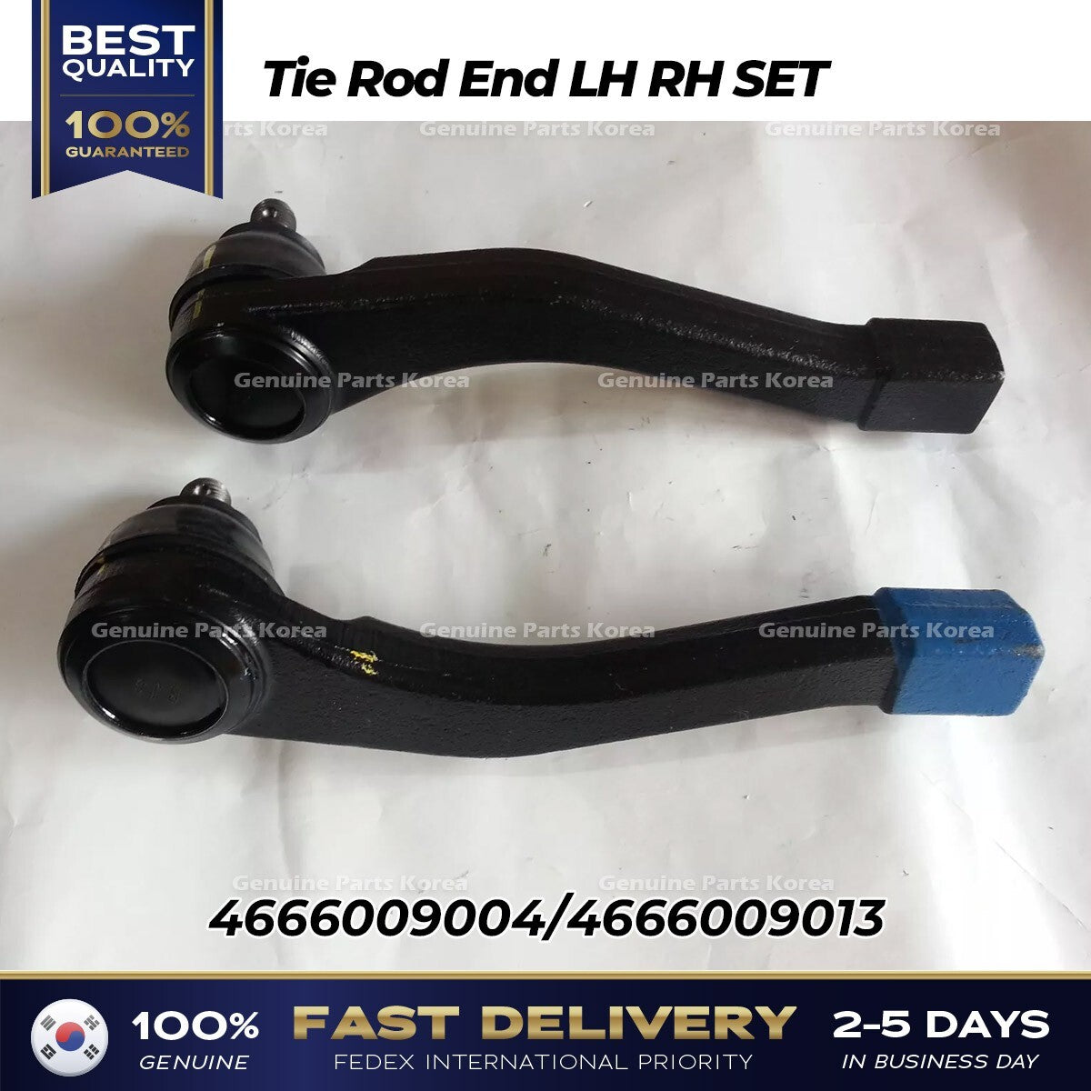 Genuine Tie Rod End LH RH SET 4666009004 4666009013 for Ssangyong Actyon