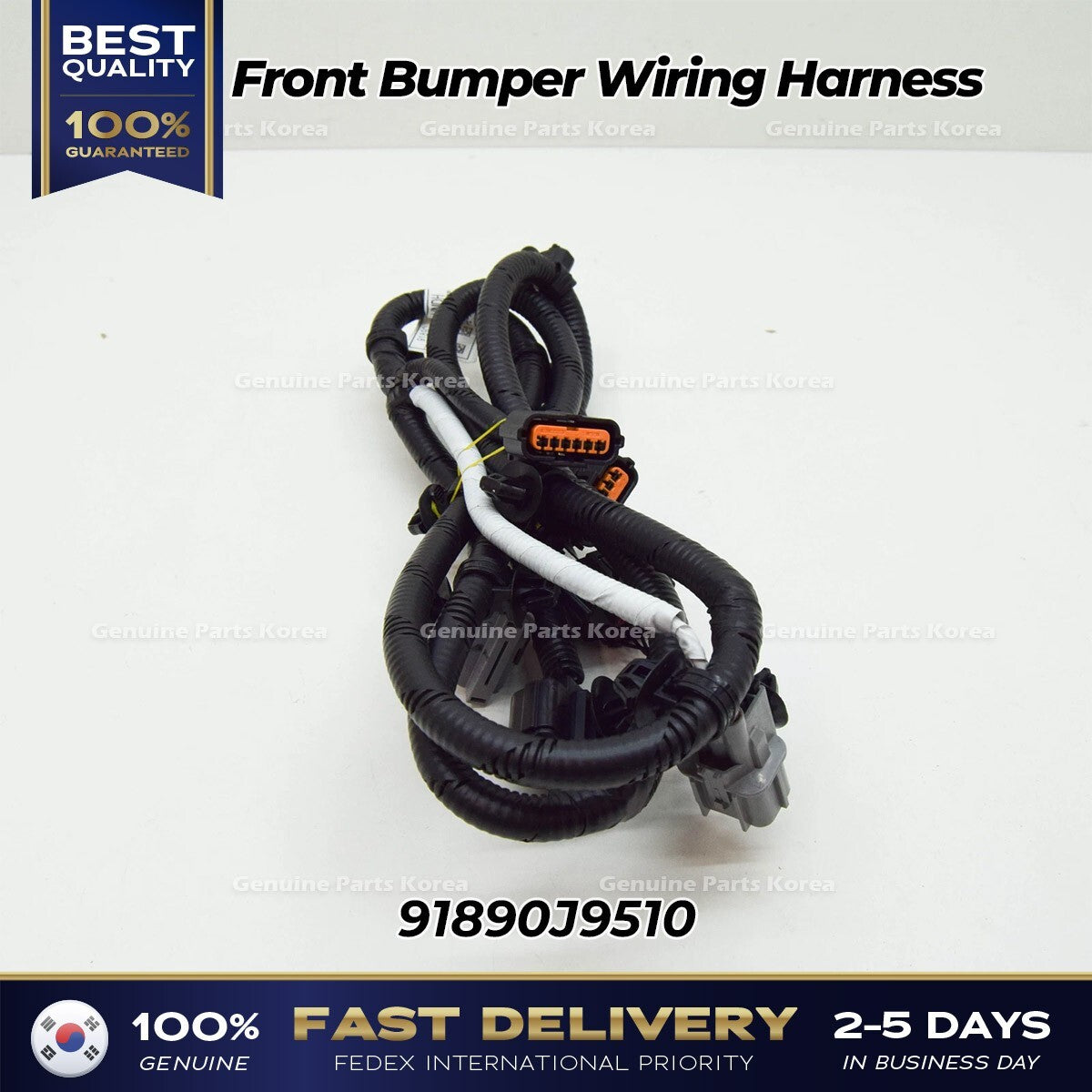 Genuine Front Bumper Wiring Harness 91890J9510 for Hyundai Kona