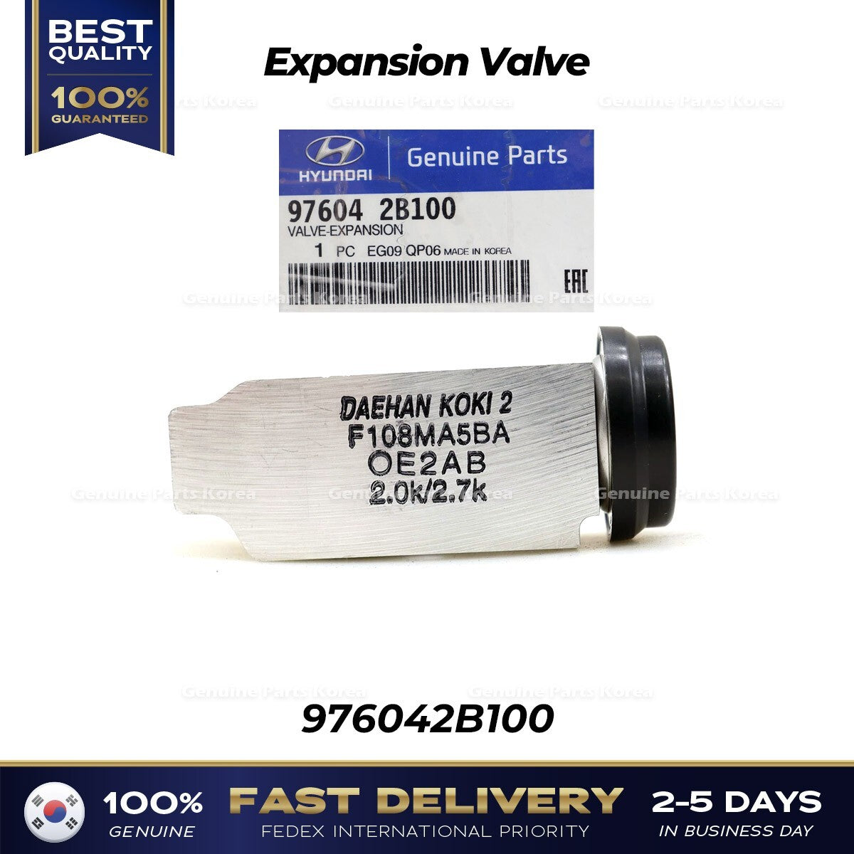 Genuine Expansion Valve 976042B100 for Hyundai Santa Fe Kia Sorento