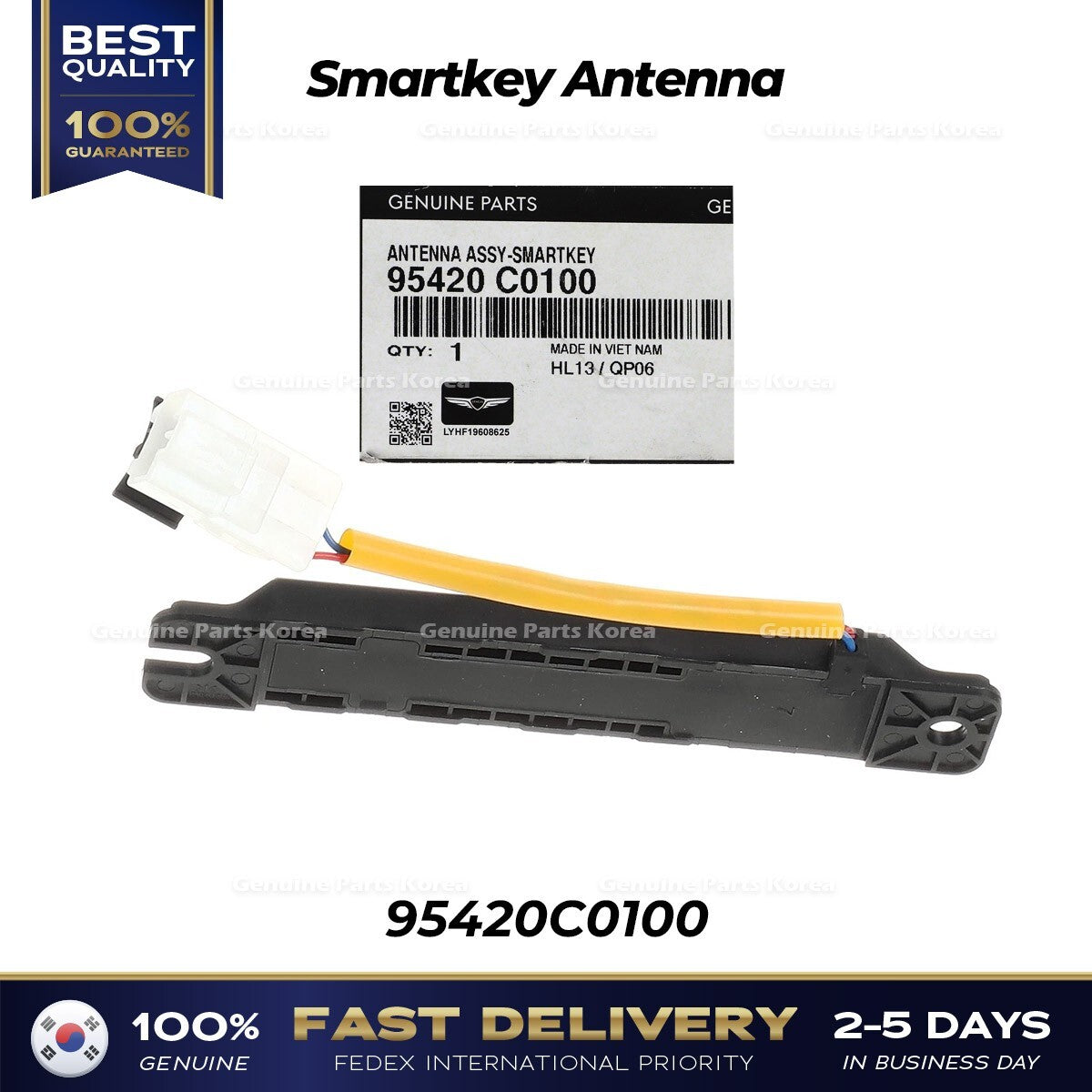 Genuine Smartkey Antenna 95420C0100 for Hyundai Genesis G70 Kia Stinger