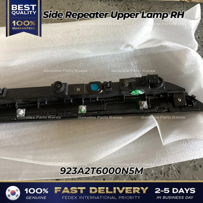 Genuine Side Repeater Upper Lamp RH 923A2T6000N5M for Hyundai Genesis G80
