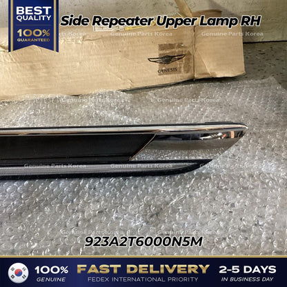 Genuine Side Repeater Upper Lamp RH 923A2T6000N5M for Hyundai Genesis G80