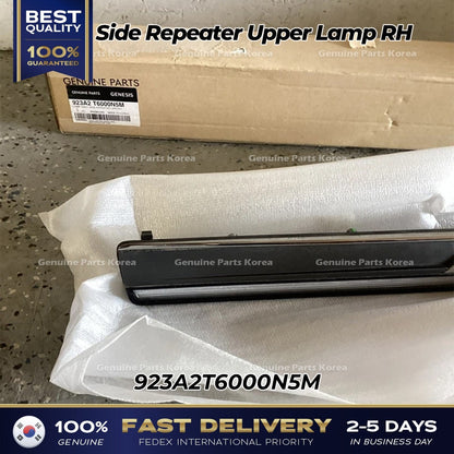 Genuine Side Repeater Upper Lamp RH 923A2T6000N5M for Hyundai Genesis G80