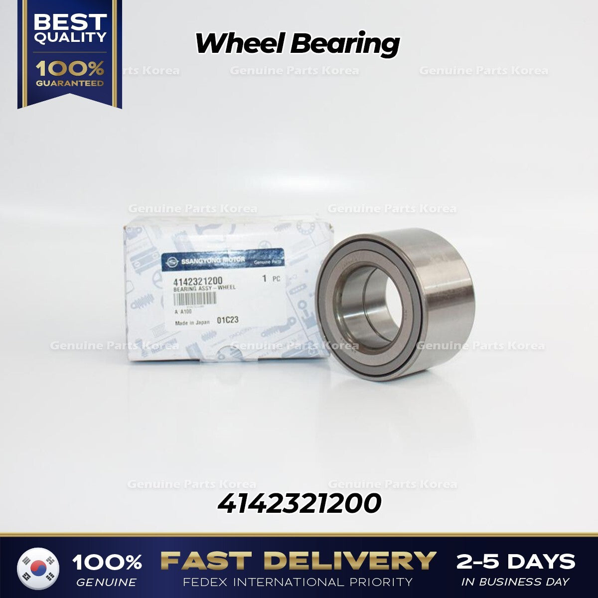 Genuine Wheel Bearing 4142321200 for Ssangyong Kyron Rexton
