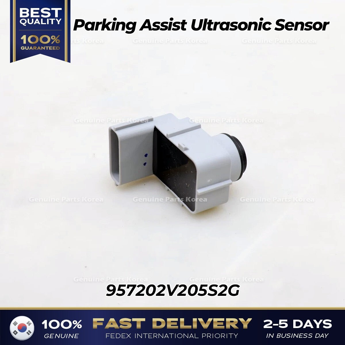 Genuine Parking Assist Ultrasonic Sensor 957202V205S2G for Hyundai Veloster
