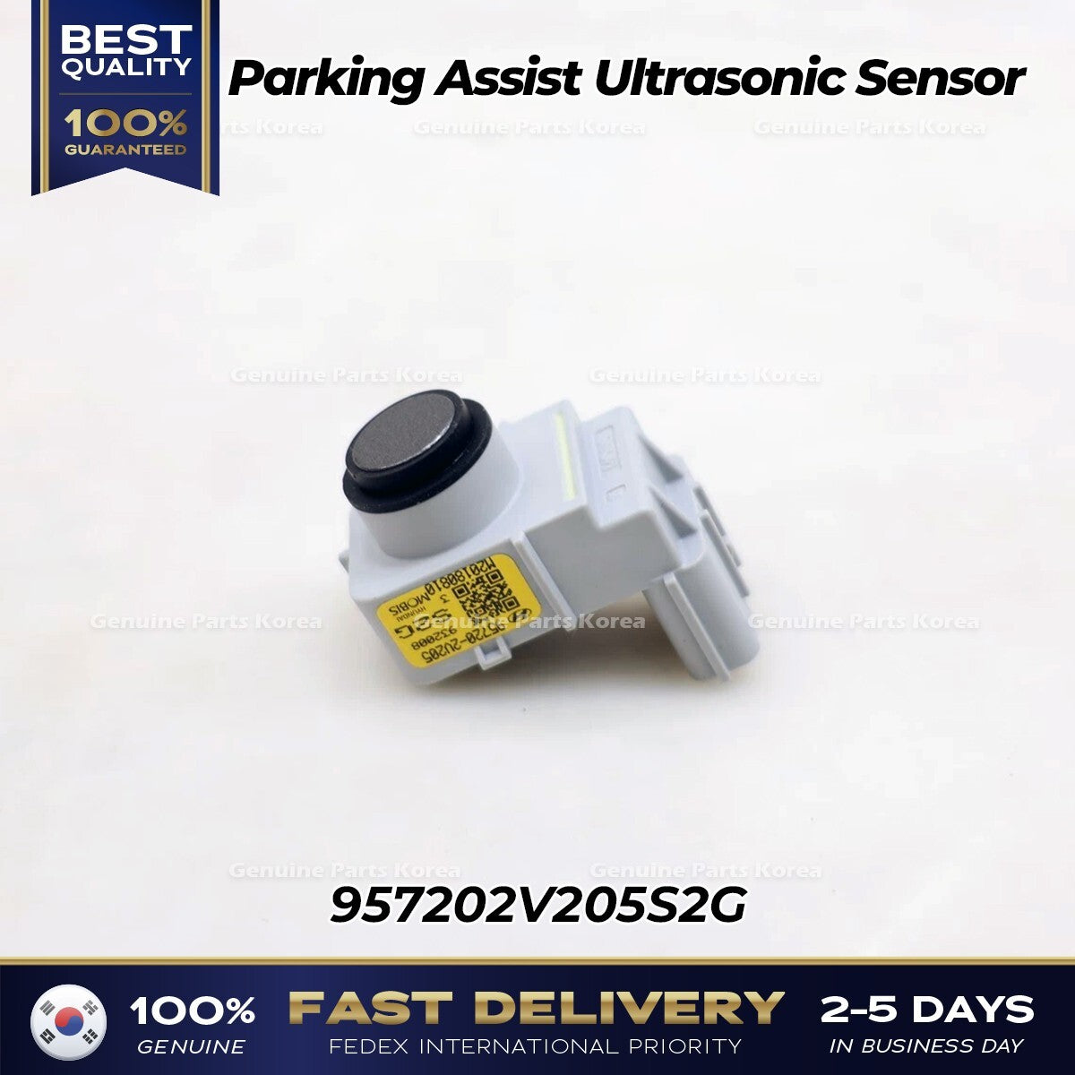 Genuine Parking Assist Ultrasonic Sensor 957202V205S2G for Hyundai Veloster