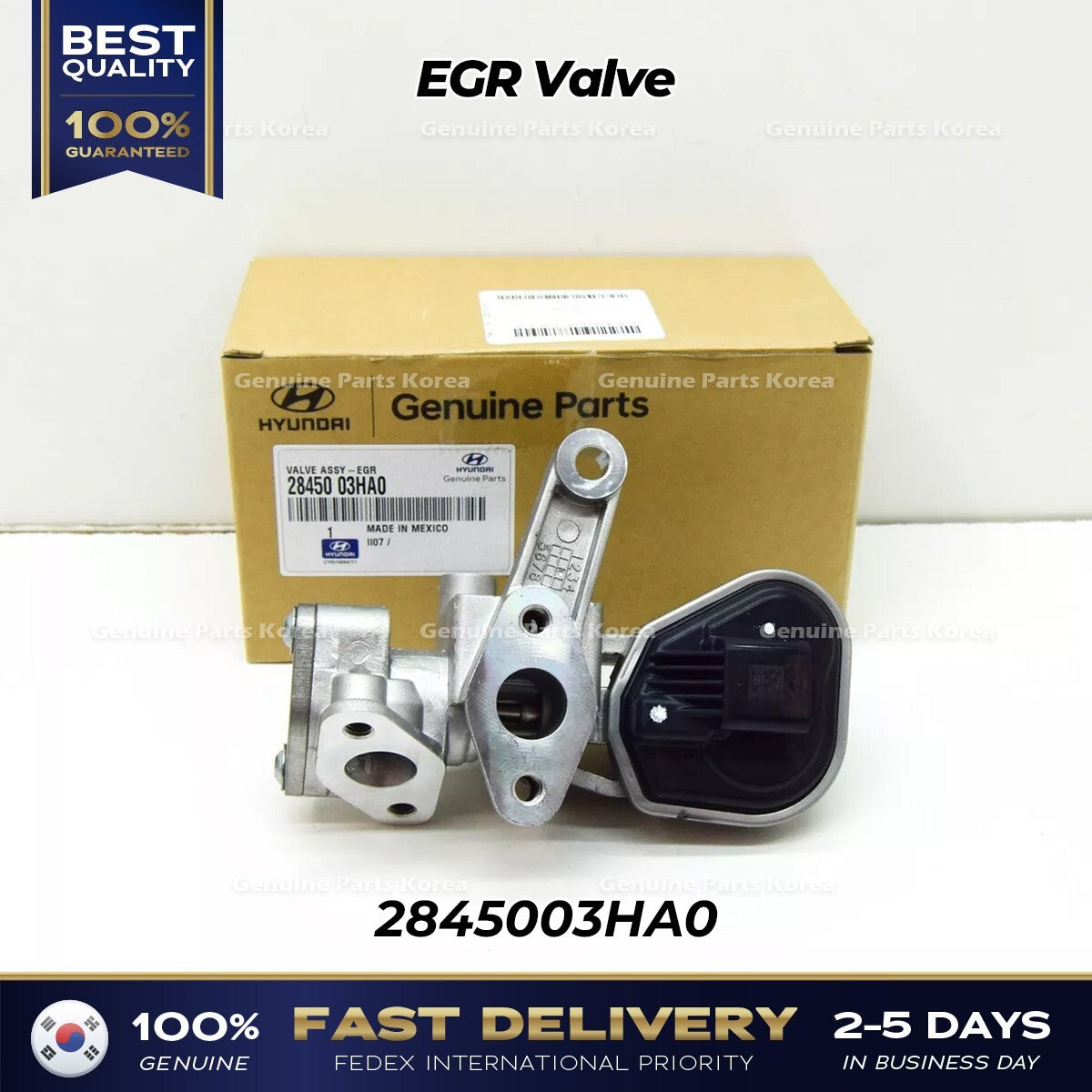 Genuine EGR Valve 2845003HA0 for Hyundai Elantra Kia Niro