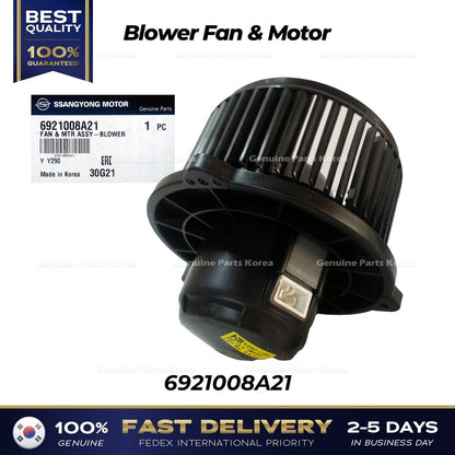 Genuine Blower Fan & Motor 6921008A21 for Ssangyong Rodius Turismo