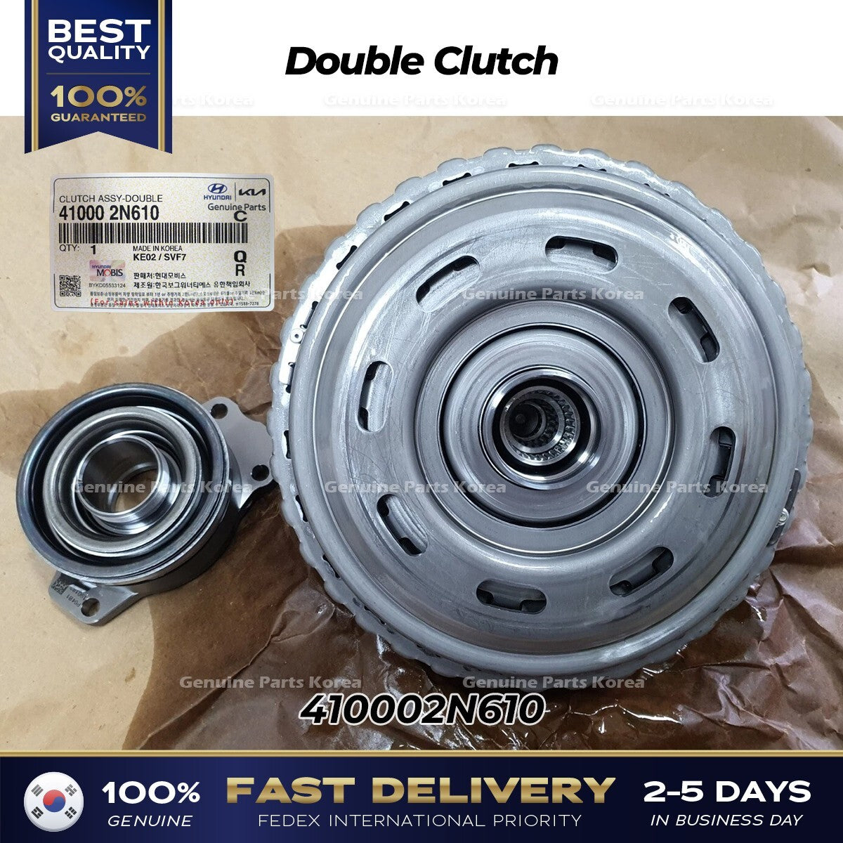 Genuine Double Clutch 410002N610 for Hyundai Santa Cruz Kia K5