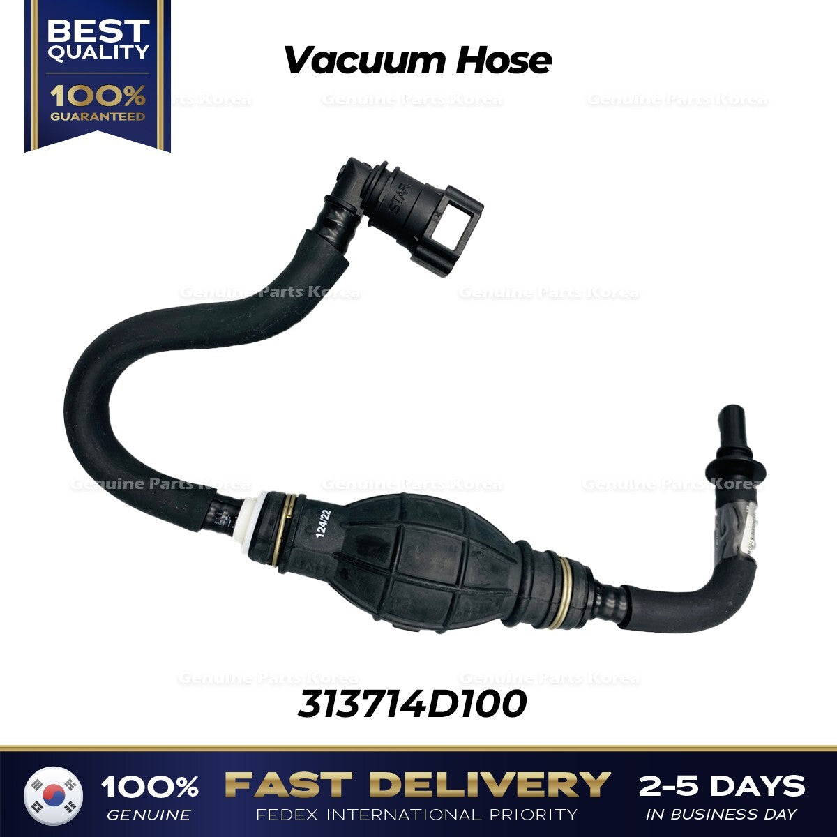 Genuine Vacuum Hose 313714D100 for Kia Carnival