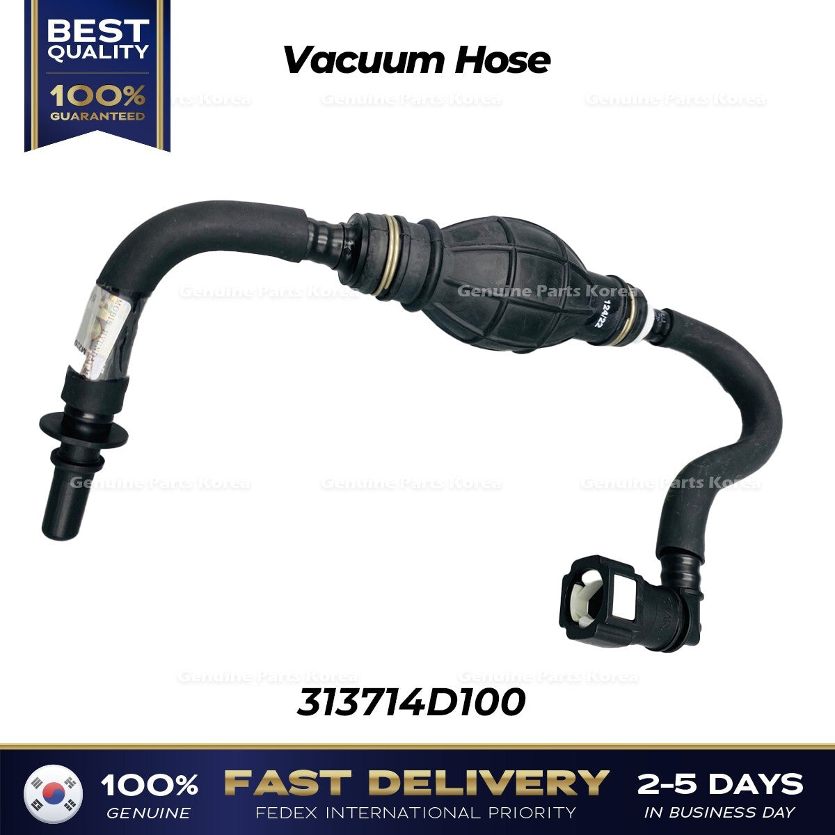Genuine Vacuum Hose 313714D100 for Kia Carnival