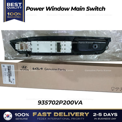 Genuine Power Window Main Switch 935702P200VA for Kia Sorento