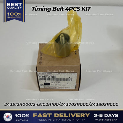 Genuine Timing Belt 4PCS KIT for Hyundai Genesis G80 Tucson Kia Sportage