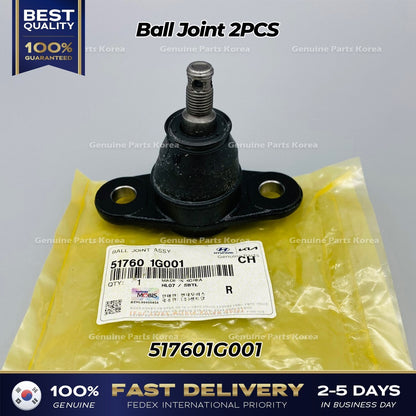 Genuine Ball Joint 2PCS 517601G001 for Hyundai Accent Kia Rio