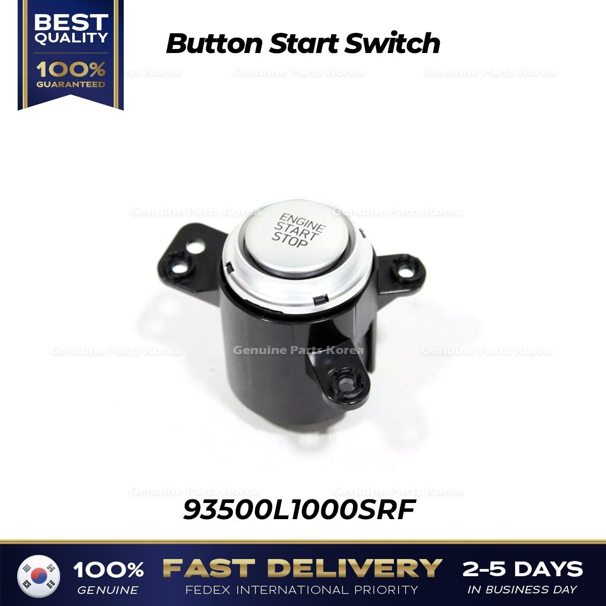 Genuine Button Start Switch 93500L1000SRF for Hyundai Sonata