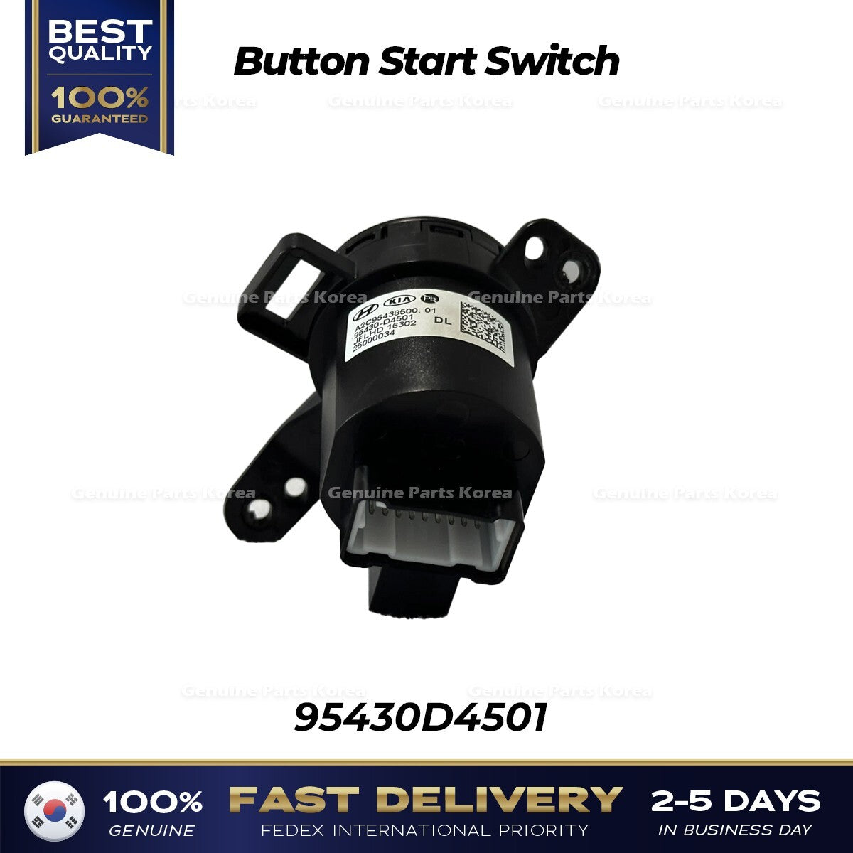 Genuine Button Start Switch 95430D4501 for Kia Optima