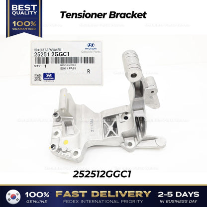 Genuine Tensioner Bracket 252512GGC1 for Hyundai Santa Fe Sonata Kia Optima