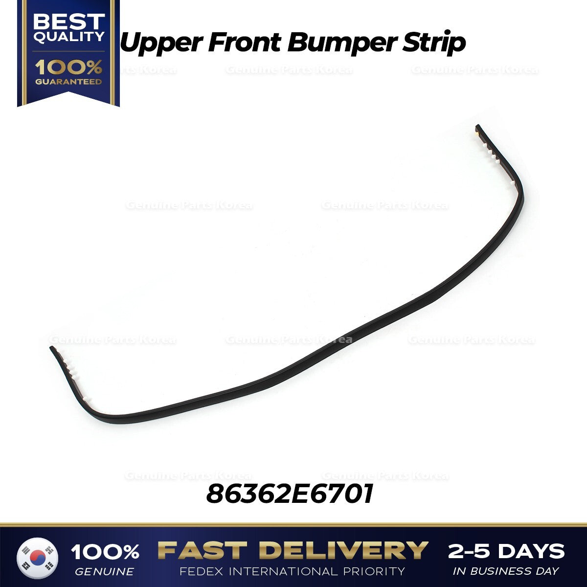 Genuine Upper Front Bumper Strip 86362E6701 for Hyundai Sonata