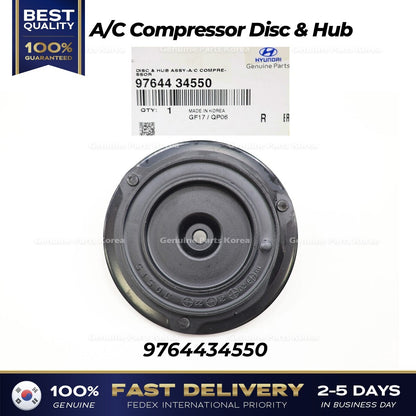 Genuine A/C Compressor Disc & Hub 9764434550 for Hyundai Kia