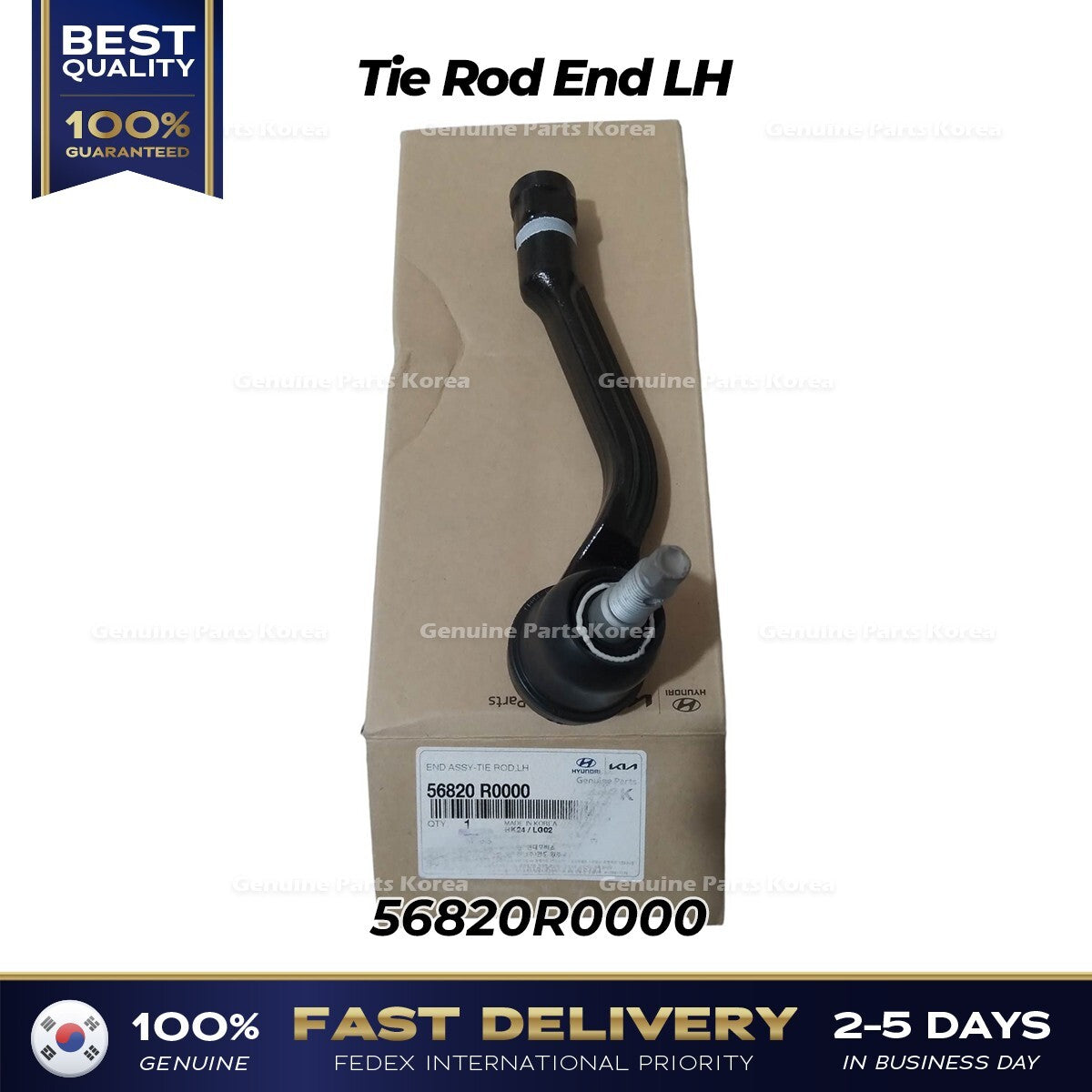 Genuine Tie Rod End LH 56820R0000 for Kia Carnival