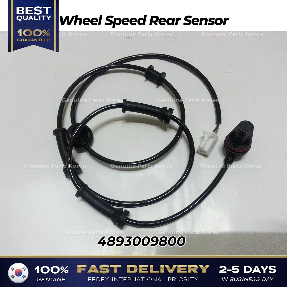 Genuine Wheel Speed Rear Sensor 4893009800 for Ssangyong Korando Sports