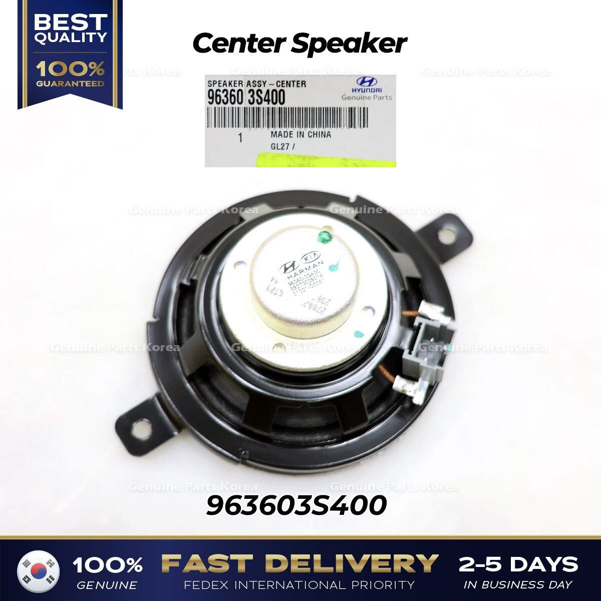 Genuine Center Speaker 963603S400 for Hyundai Sonata Kia Optima