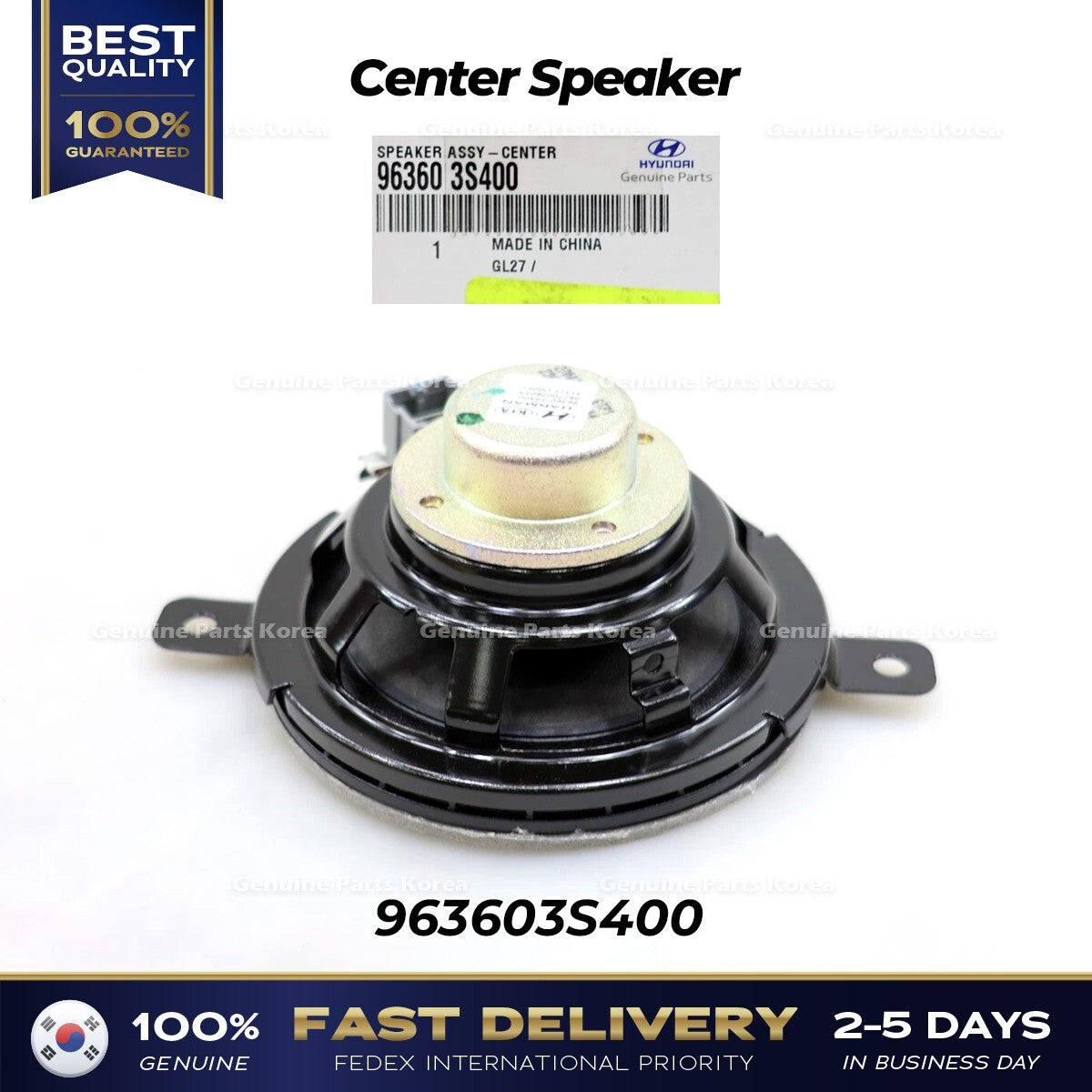 Genuine Center Speaker 963603S400 for Hyundai Sonata Kia Optima