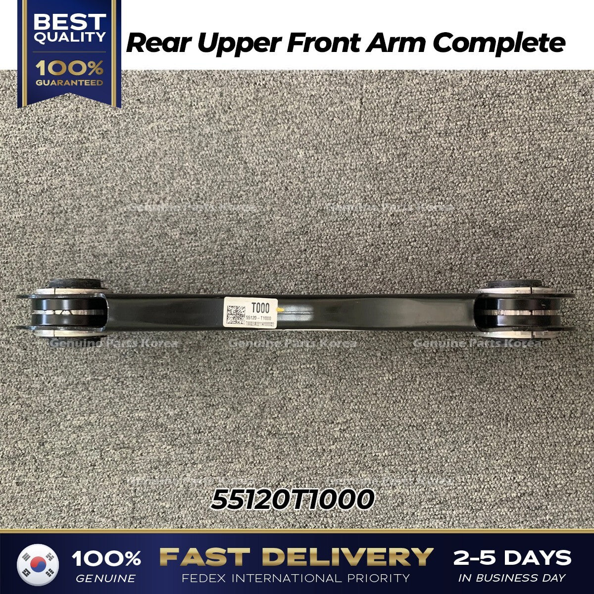 Genuine Rear Upper Front Arm Complete 55120T1000 for Hyundai Genesis G80 G90
