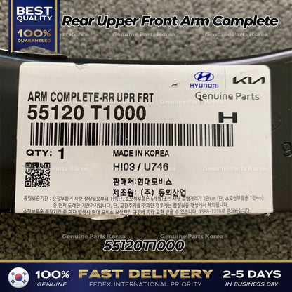 Genuine Rear Upper Front Arm Complete 55120T1000 for Hyundai Genesis G80 G90