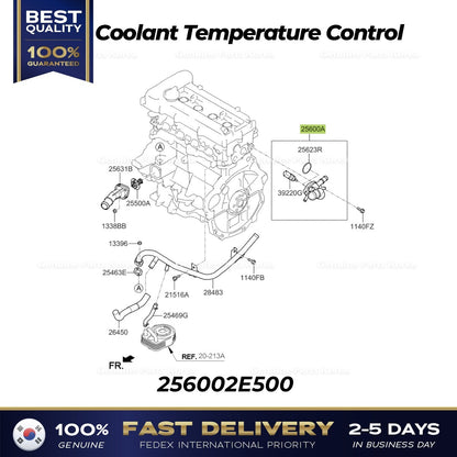 Genuine Coolant Temperature Control 256002E500 for Hyundai Tucson Kia Optima