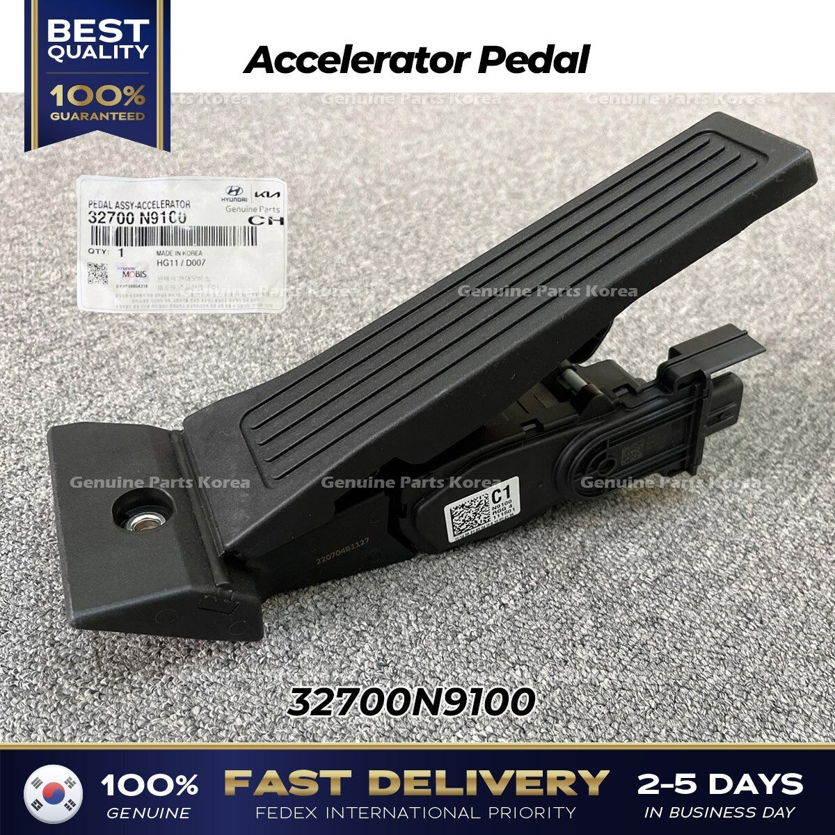 Genuine Accelerator Pedal 32700N9100 for Hyundai Santa Cruz Kia Sportage
