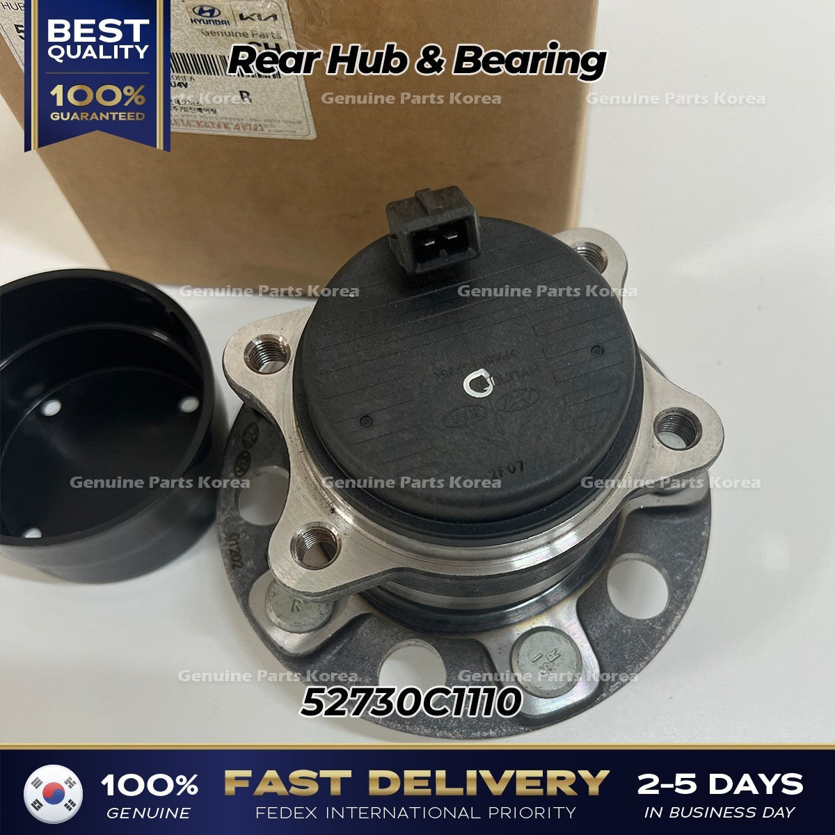 Genuine Rear Hub & Bearing 52730C1110 for Hyundai Sonata Tucson Nexo
